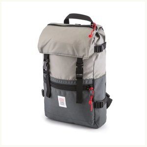grey and black TOPO DESIGN Rover Classic backpack